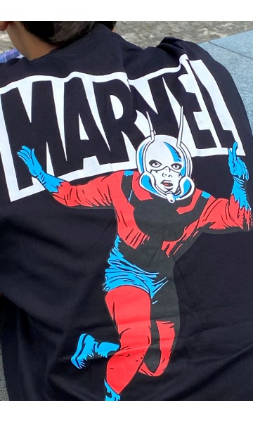 Asos Antman Marvel siyah t-shirt