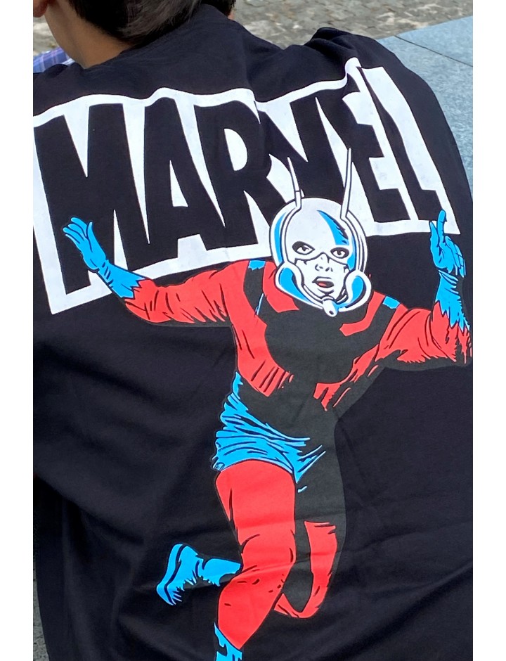Asos Antman Marvel siyah t-shirt