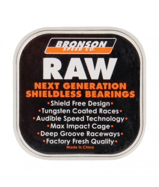 Bronson Raw Speed Co Skate Bearing ✅