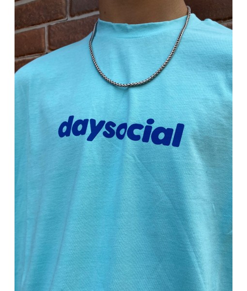 Daysocial Fresh Energy ice blue T-shirt