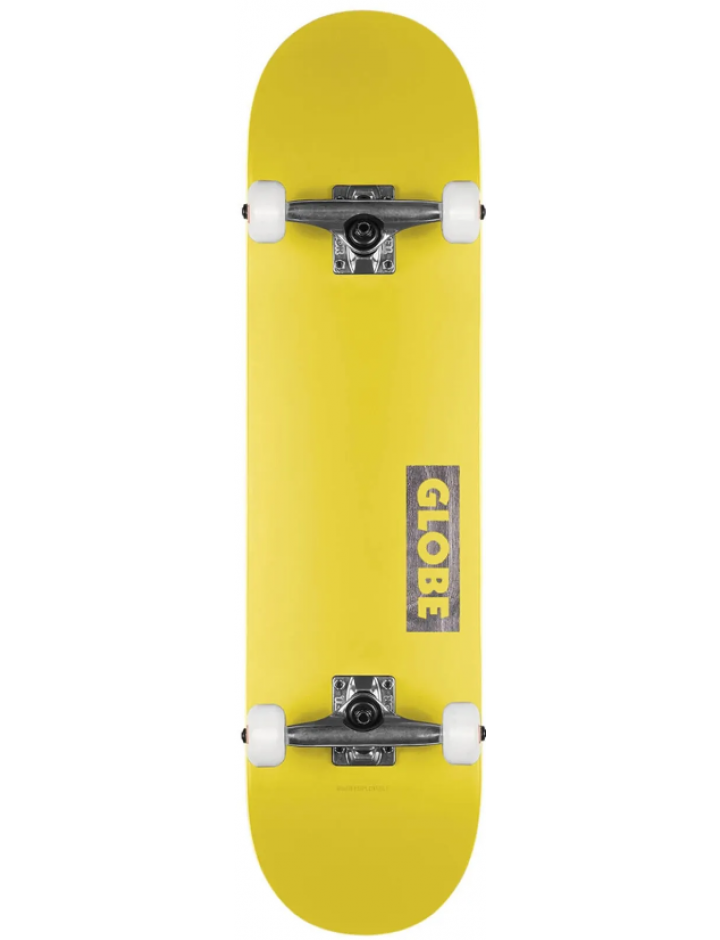 Globe Goodstock - Neon Yellow - 7.75" Complete Skateboard
