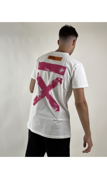 HERA White Backprint X t-shirt